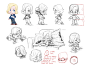 Trippel Trappel : Character Designs : Character designs for the 2D feature Trippel Trappel