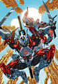 插画｜《变形金刚》（Transformers）by Alex Milne