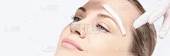 Hair removal depilation. Female skin routine. Body