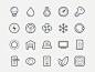 Smart house icon set