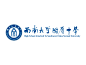 西南大学附中标志矢量图
