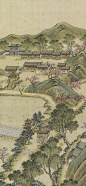 圆明园是万园之园，建筑雕梁画栋、美轮美奂，堪称人间仙境。
清唐岱画 ​​​