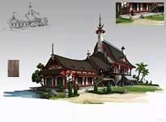 鬼话锵采集到原画场景
