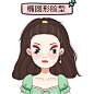 医美整形美容手绘 项目 案例 对比 仪器 设计素材
