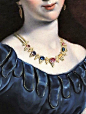 油画中的珠宝丨项链
你能看出都是哪些风格时期吗？ ​​​​