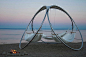 Suspended Hammock Set With Table By Trinity