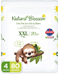 Easy Pull-up Diaper Pants Size (6) 4T-5T (33 lbs+) 80 Count (20ea*4packs) (6) (20ea*4packs)