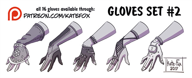 Gloves set 2 by Kate...