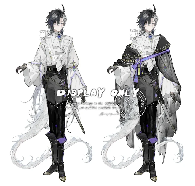 OC【白龙】非常完美的服设
