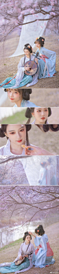汉服超话#北京约拍#
风月缠绵
摄影：@合羽白
出镜：@竹大宝Chiki &@奇迹绣绣
汉服：竹@上遥居汉服 /绣@如是观原创汉服
闲置汉服太多 佛系 赞 专车 评任意过50楸一件不过就下次再说 ​​​​
