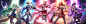 Star Guardian Soraka, Ezreal, Ahri, Miss Fortune & Syndra : Resolution: 3840 × 1080
  File Size: 1 MB
  Artist: Riot Games