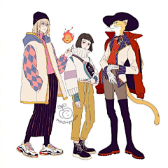 ˚‧º·溫|言˚采集到插画