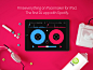Pacemaker iPad音乐应用设计 - iPad界面 - 黄蜂网woofeng.cn