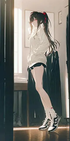 动漫壁纸 ‖ 白色系腿控_5_动漫君_来自小红书网页版