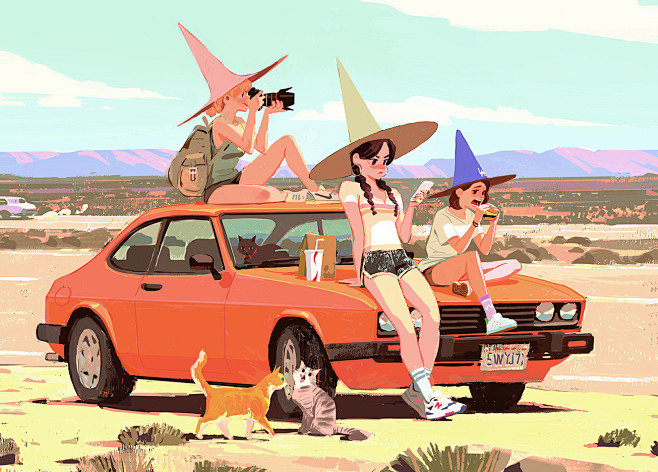 Witch road trip, Woo...