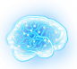 摄图网_401843626_蓝色系创意感手绘头脑图案（企业商用）