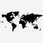 世界行星地球图标_88ICON https://88icon.com 世界 行星 地球 全球 地理 大陆 地图集 世界地图