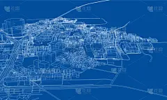 城市,轮廓,概念,金属丝,时尚,建筑结构,现代,建筑业,三维图形,剪影