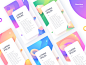 Appstore for HuaJiao graphic huajiao gradients brenttton