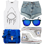 A fashion look from August 2013 featuring Forever 21 tops, Levi's shorts and Proenza Schouler bags. Browse and shop related looks.