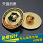 金属徽章定做勋章定制作校徽胸针胸牌胸章奖牌奖章设计纯银纪念币