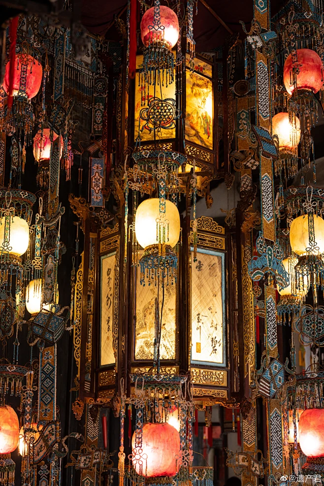 {东方系列}实拍中国古代家具及装饰材料（书柜，桌子，灯具等等）-花瓣网
