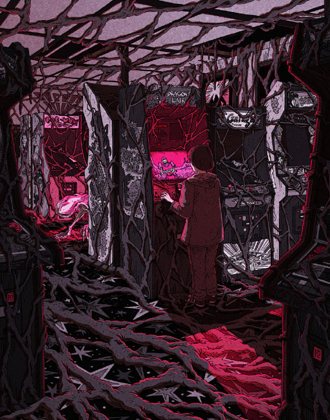 joeyrexcardenas暗黑风插画67676767