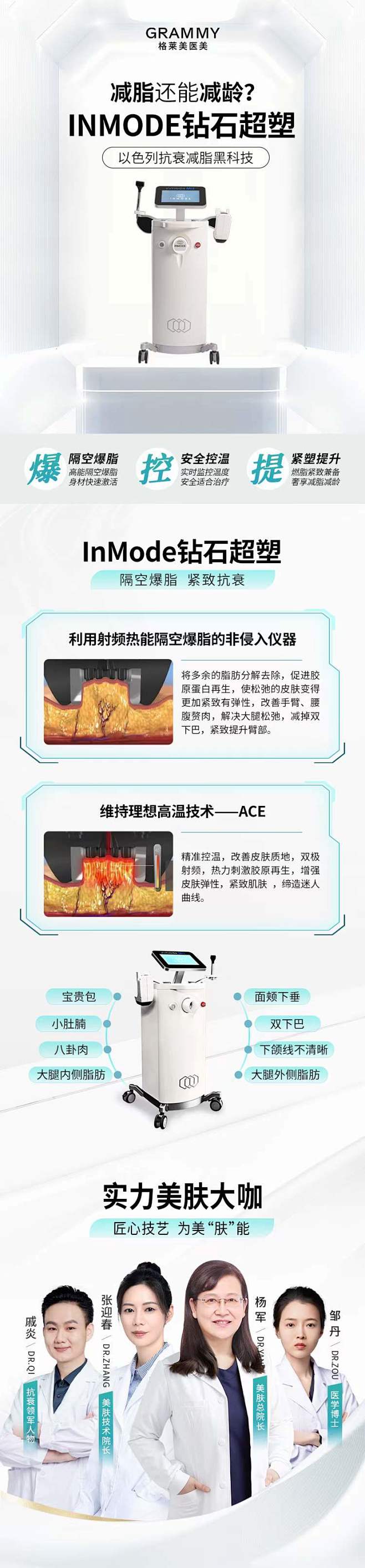 轻松享“瘦” 夏日好身材 减脂&紧致二合一 这一次让你塑出好身材 格莱美专家团 为美“肤”能