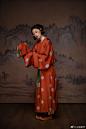 山涧.衣冠一隅系列-小甜甜-敦煌复原款·真丝女款唐圆领袍