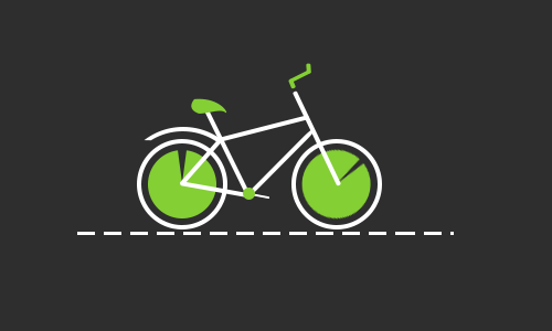 行走的自行车gif_UI设计_UI_UI...
