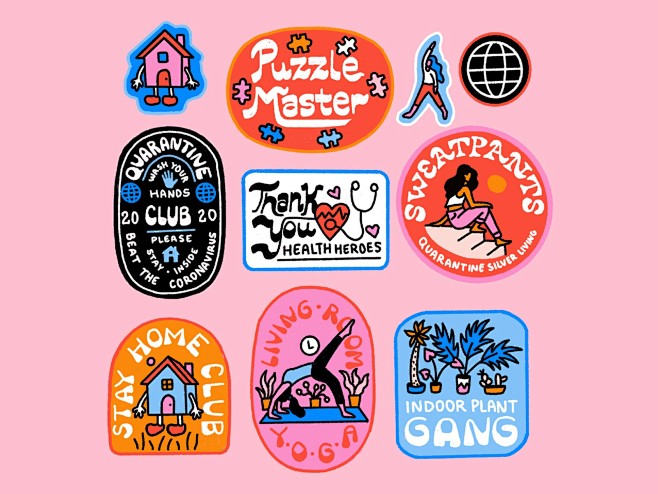Indoor Badges/Quaran...