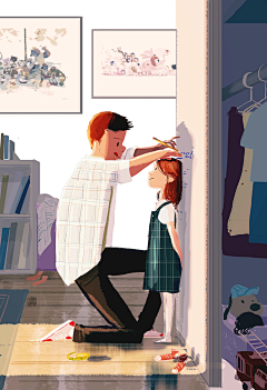 豆元元采集到美国插画师Pascal Campion