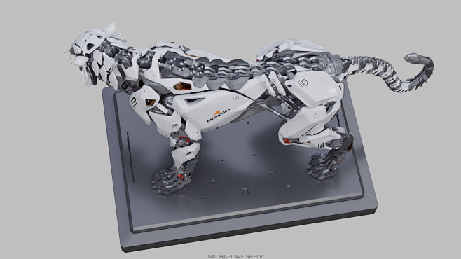 Robot Tiger Figure, ...