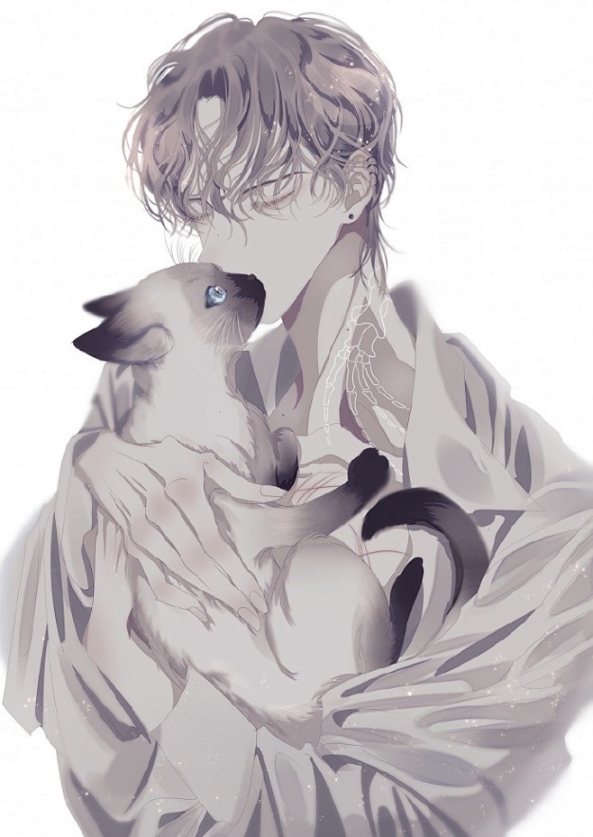 #二次元# 兽人？这个画风，简直了
tw...
