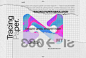 bleed Digital Art  ink bleed paper pattern Patterns simolater textures tracing vector