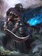Artist: Shin Dong Wook aka bluezima - Title: adv - Card: Bandit Leader Ganesh (Vigour)