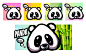Panda プロジェクト | Behance の写真、ビデオ、ロゴ、イラスト、ブランディング