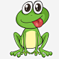 手绘卡通绿色青蛙_新图网 https://ixintu.com 卡通青蛙 绿色青蛙 可爱青蛙 贺卡 动物插画 插画 儿童绘本 儿童画画 卡通动物漫画