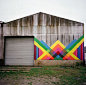 Maya Hayuk - Barn Piece (2008)