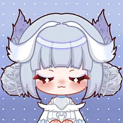 王者荣耀 小乔 天鹅之梦 白天鹅 闭眼 Q版 头像