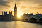 View of Big Ben clock tower at sunset by frederic prochasson on 500px