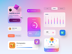 大大大肥羊采集到APP-UI组件/UI细节/卡片设计