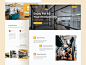 Behance 上的 Working Space Website Ui Design