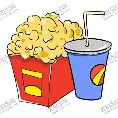 爆米花可乐插画 【酷图网】爆米花,矢量爆米花,卡通爆米花,爆米花素材,爆米花图片,爆米花元素,分层爆米花,手绘爆米花,爆米花插画,爆米花广告,爆米花海报,食物包装,食物海报,爆米花电影票,电影票,卡通电影票,零食海报,零食包装,包装盒,蓝色背景,蓝色渐变背景,电影元素,电影素材