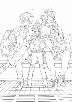 想要成为魔法少女采集到 线稿