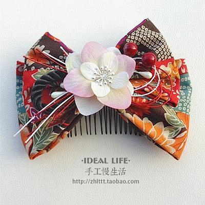 【Ideal】/手工日系和风蝴蝶结/复古...
