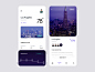 Travel app concept weather travel minimalism clean ui app iphonex ios