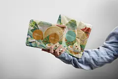 浓情端午粽子礼品盒包装样机效果展示图