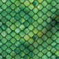 dragon scales - green