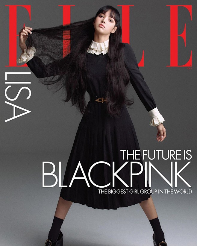 组图：BLACKPINK登美国时尚杂志封...